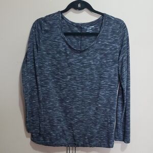 Women's Gray Long Sleeve Top Size Large